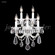 Maria Theresa Royal Five Light Wall Sconce in Silver (64|94705S00)