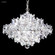 Continental Fashion 25 Light Chandelier in Silver (64|91338S22)