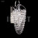 Contemporary One Light Wall Sconce Basket in Silver (64|40714S22)