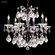 Cosenza Six Light Chandelier in Burnt Sienna (64|40696BS00)