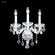 Palace Ice Three Light Wall Sconce in Silver (64|40463S22)