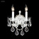 Maria Theresa Two Light Wall Sconce in Silver (64|40252S00)