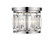 Mersesse Three Light Flush Mount in Chrome (224|6007F-CH)