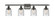 Ballston Urban Four Light Bath Vanity in Oil Rubbed Bronze (405|916-4W-OB-G54)