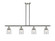 Ballston Urban LED Island Pendant in Brushed Satin Nickel (405|916-4I-SN-G52-LED)
