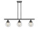 Ballston Urban LED Island Pendant in Matte Black (405|916-3I-BK-G202-6-LED)