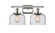 Ballston Urban Two Light Bath Vanity in Polished Nickel (405|916-2W-PN-G74)