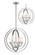 Ashling Six Light Chandelier in Brushed Nickel (224|6002-6L-BN)