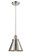 Ballston Urban One Light Mini Pendant in Brushed Satin Nickel (405|916-1P-SN-M13-SN)