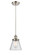 Ballston Urban One Light Mini Pendant in Brushed Satin Nickel (405|916-1P-SN-G64)