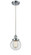 Ballston Urban LED Mini Pendant in Polished Chrome (405|916-1P-PC-G202-6-LED)