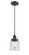 Ballston Urban One Light Mini Pendant in Matte Black (405|916-1P-BK-G52)