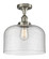 Ballston Urban One Light Semi-Flush Mount in Brushed Satin Nickel (405|916-1C-SN-G74-L)