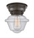 Franklin Restoration One Light Flush Mount in Oil Rubbed Bronze (405|623-1F-OB-G534)