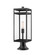 Nuri One Light Outdoor Pier Mounted Fixture in Black (224|596PHBR-553PM-BK)