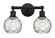 Edison Two Light Bath Vanity in Oil Rubbed Bronze (405|616-2W-OB-G1215-6)