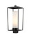 Sheridan One Light Outdoor Post Mount Fixture in Black (224|595PHBS-BK)