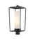 Sheridan One Light Outdoor Post Mount Fixture in Black (224|595PHBR-BK)