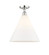 Edison One Light Semi-Flush Mount in Polished Chrome (405|616-1F-PC-GBC-161)