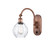 Ballston One Light Wall Sconce in Antique Copper (405|518-1W-AC-G362)