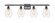Ballston LED Bath Vanity in Oil Rubbed Bronze (405|516-4W-OB-G652-6-LED)