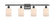 Ballston LED Bath Vanity in Oil Rubbed Bronze (405|516-4W-OB-G341-LED)