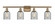 Ballston LED Bath Vanity in Brushed Brass (405|516-4W-BB-G257-LED)