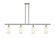 Ballston LED Island Pendant in Polished Nickel (405|516-4I-PN-G801-LED)