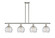 Ballston LED Island Pendant in Polished Nickel (405|516-4I-PN-G1213-8-LED)
