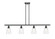 Ballston LED Island Pendant in Matte Black (405|516-4I-BK-G392-LED)
