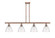 Ballston Four Light Island Pendant in Antique Copper (405|516-4I-AC-GBD-754)
