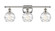 Ballston Three Light Bath Vanity in Polished Nickel (405|516-3W-PN-G1213-6)