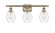 Ballston LED Bath Vanity in Antique Brass (405|516-3W-AB-G652-6-LED)
