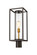 Dunbroch One Light Outdoor Post Mount Fixture in Deep Bronze + Outdoor Brass (224|584PHMR-DBZ-OBS)