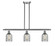 Ballston Three Light Island Pendant in Brushed Satin Nickel (405|516-3I-SN-G257)