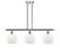 Ballston LED Island Pendant in Polished Chrome (405|516-3I-PC-G121-8-LED)