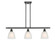 Ballston Three Light Island Pendant in Oil Rubbed Bronze (405|516-3I-OB-G381)