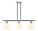 Ballston LED Island Pendant in Oil Rubbed Bronze (405|516-3I-OB-G122-8-LED)