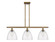Ballston Three Light Island Pendant in Matte Black (405|516-3I-BK-GBD-92)