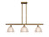 Ballston LED Island Pendant in Brushed Brass (405|516-3I-BB-G422-LED)