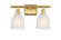 Ballston LED Bath Vanity in Satin Gold (405|516-2W-SG-G441-LED)