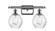 Ballston Two Light Bath Vanity in Polished Chrome (405|516-2W-PC-G362)
