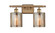 Ballston Two Light Bath Vanity in Brushed Brass (405|516-2W-BB-G116)