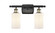 Ballston Two Light Bath Vanity in Black Antique Brass (405|516-2W-BAB-G801)
