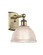 Ballston LED Wall Sconce in Antique Brass (405|516-1W-AB-G422-LED)