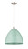 Ballston LED Pendant in Polished Nickel (405|516-1S-PN-MBD-16-RD-LED)