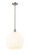 Ballston One Light Pendant in Matte Black (405|516-1S-BK-G124-14)