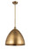 Ballston LED Pendant in Brushed Brass (405|516-1S-BB-MBD-16-BB-LED)