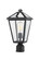 Talbot One Light Outdoor Post Mount Fixture in Black (224|579PHMR-BK)