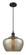 Ballston One Light Mini Pendant in Matte Black (405|516-1P-BK-G96-L)